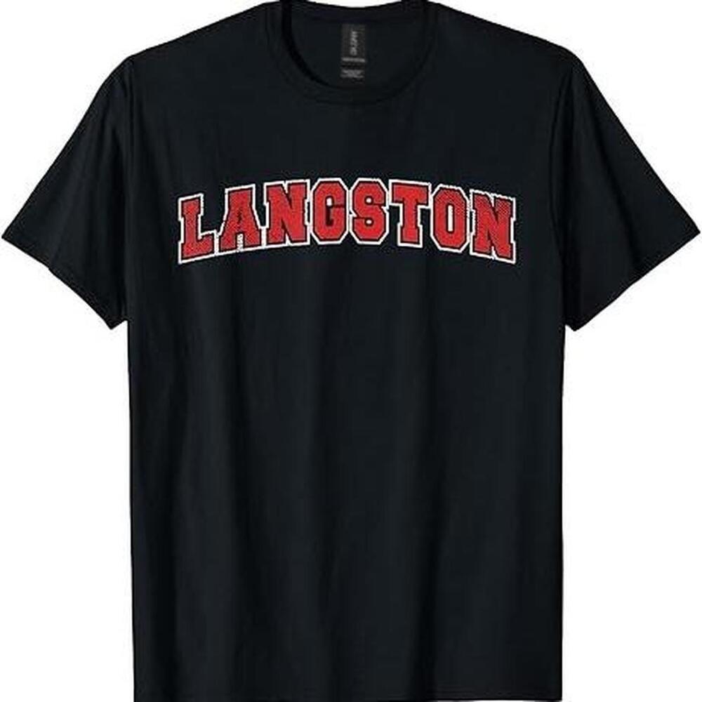 Black Hanes 100 Cotton Langston T-Shirt